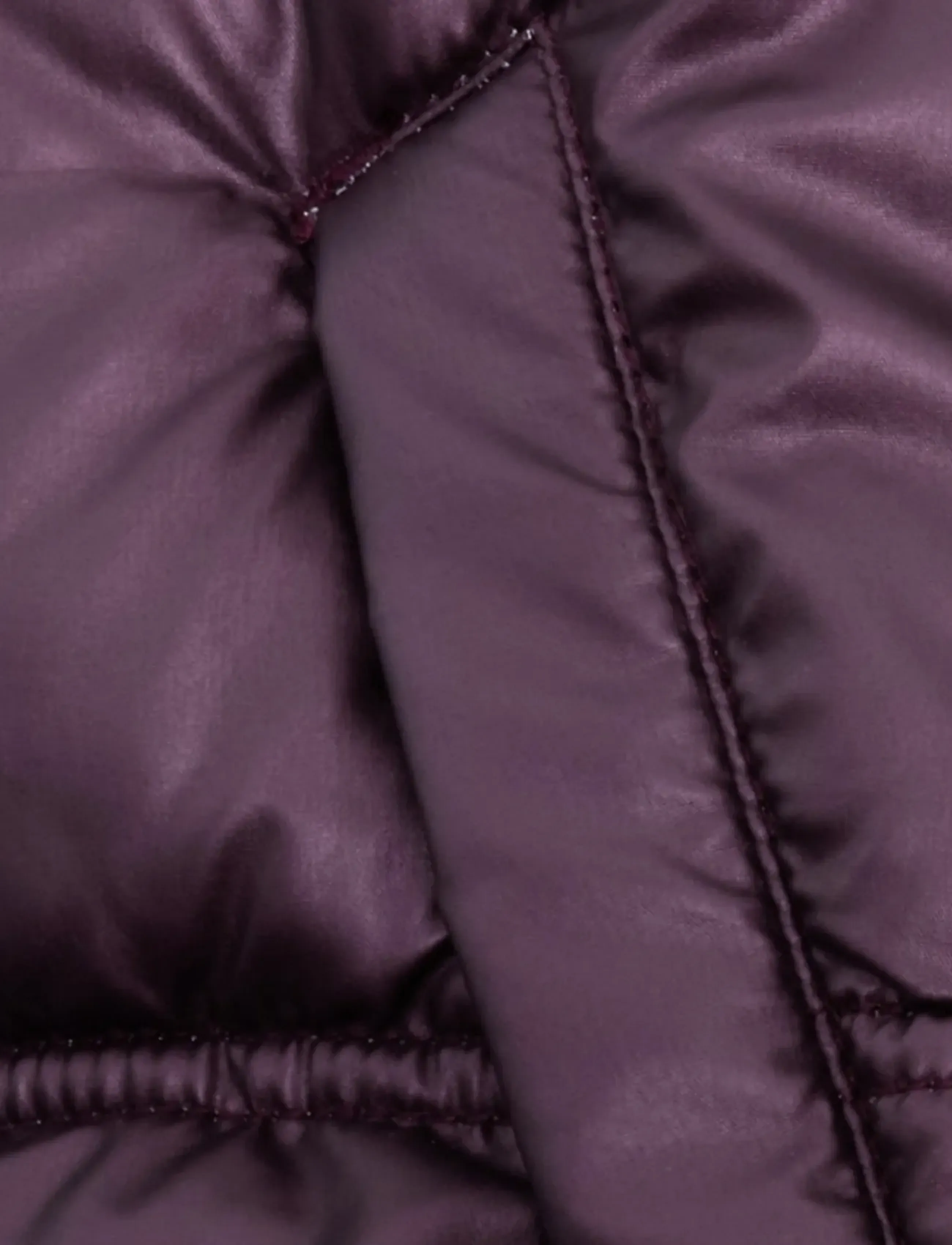 Minymo - Shiny Puffer Jacket - winterjacke - huckleberry - 2