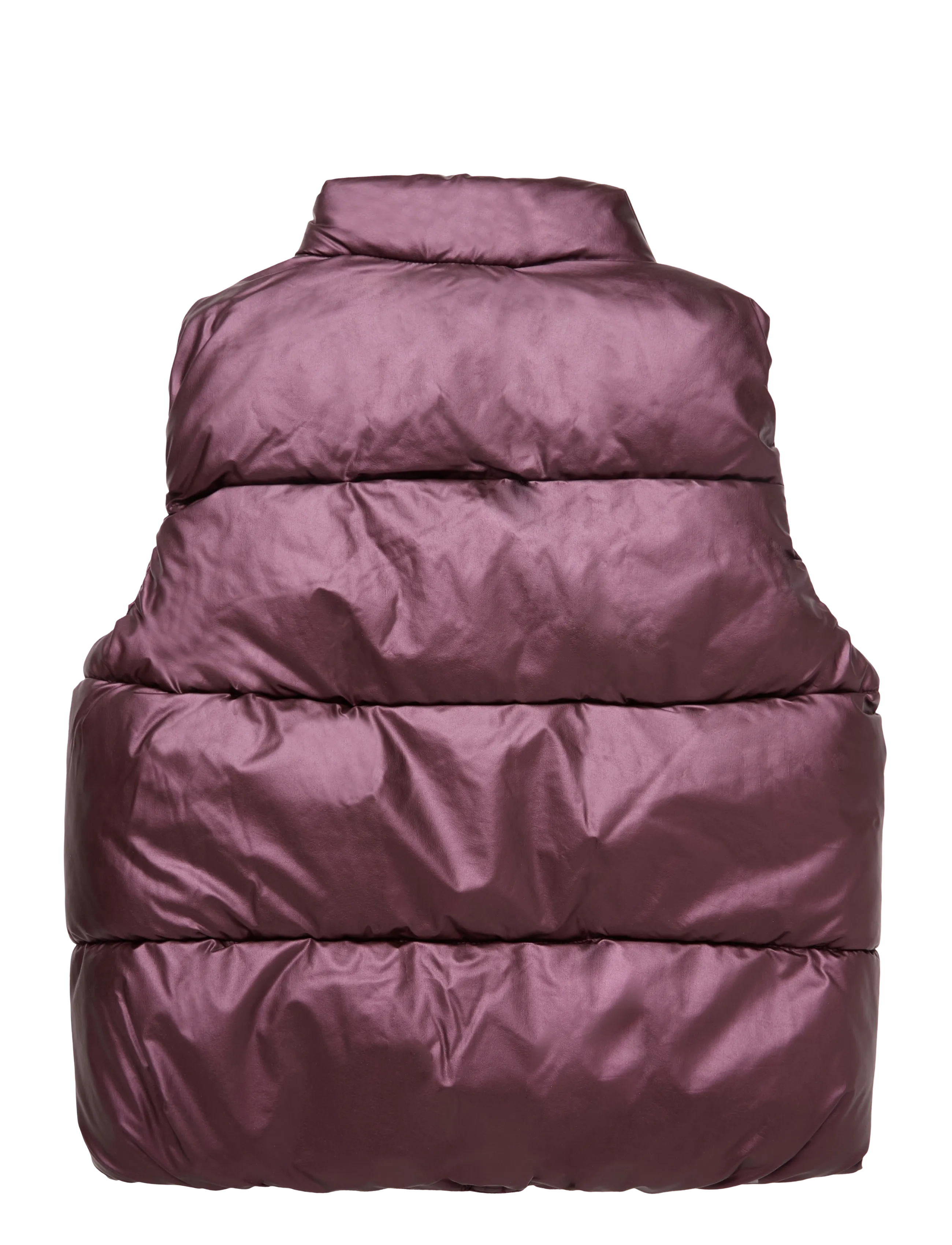 Minymo - Quilted Shiny Vest - shop by age - huckleberry - 1