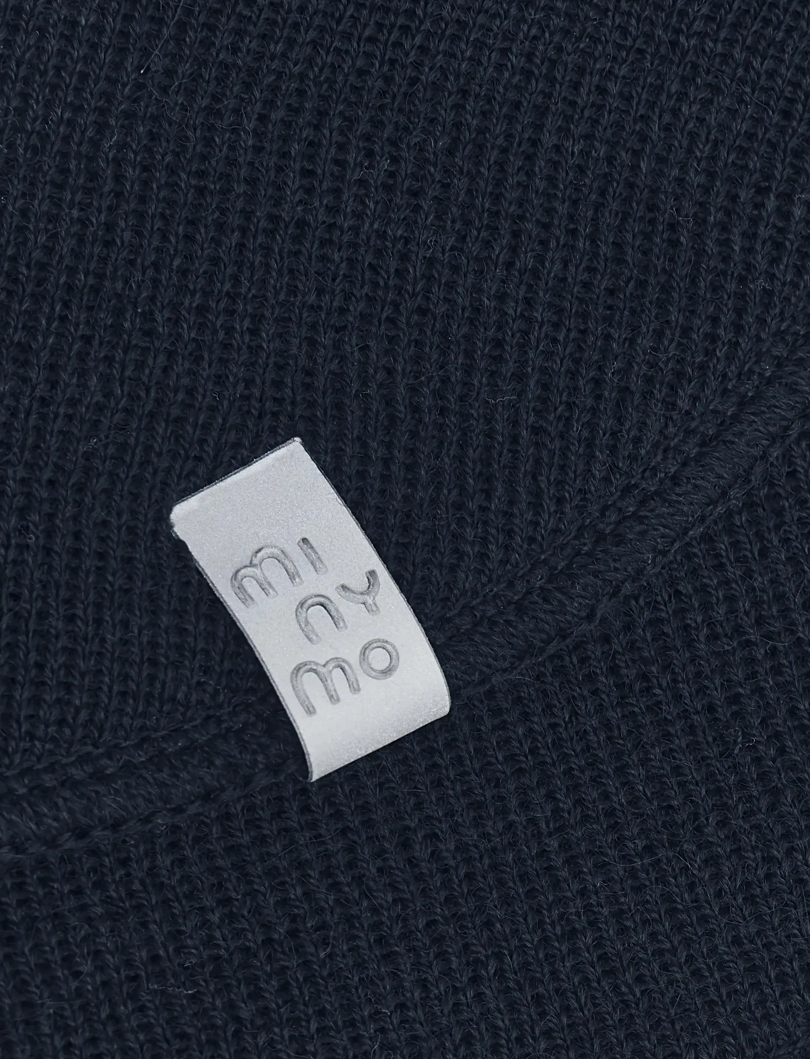Minymo - Neck warmer knit - halswärmer - dark sapphire - 2
