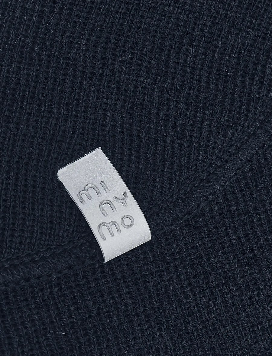 Minymo - Neck warmer knit - halswärmer - dark sapphire - 2