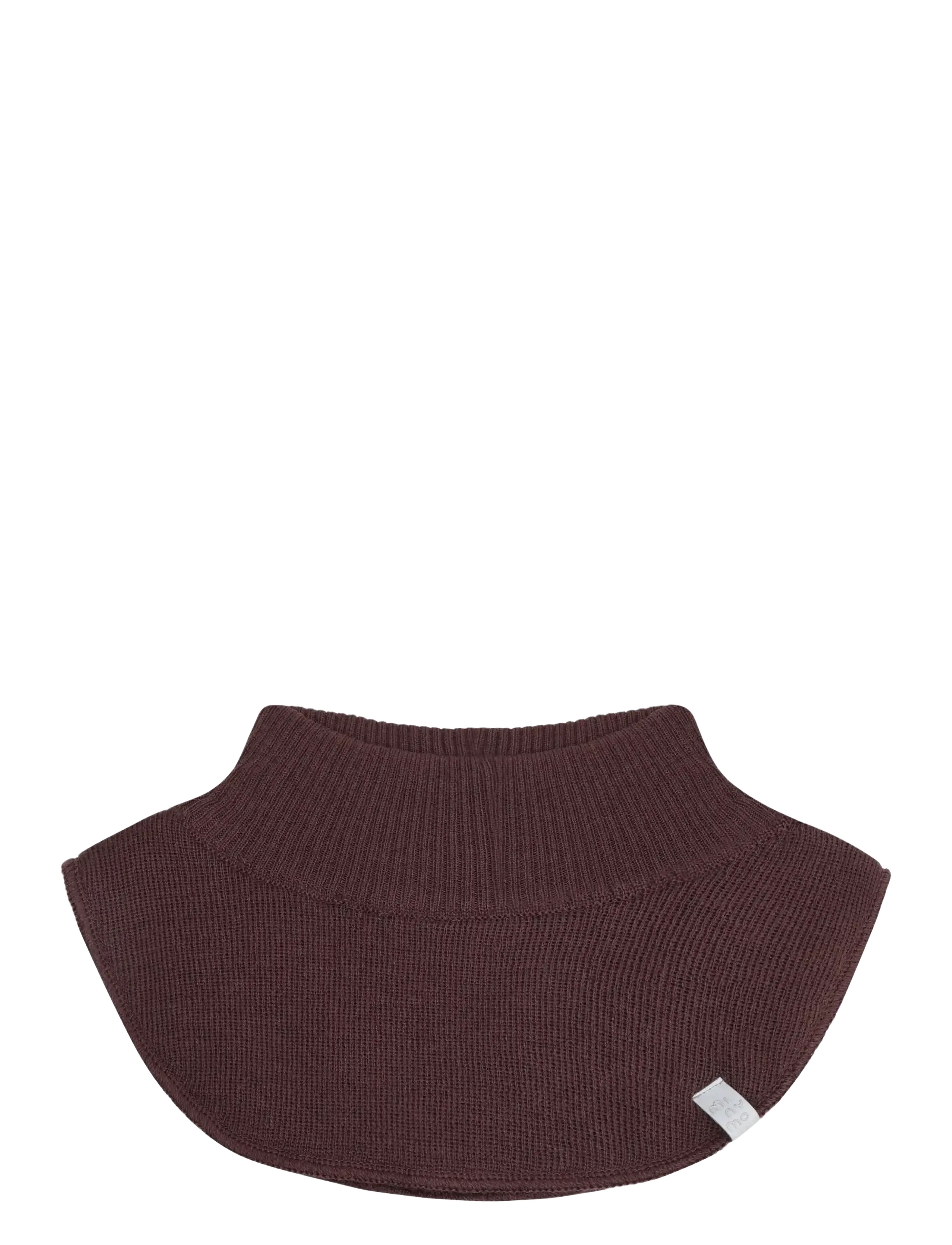 Minymo Neck warmer knit - Accessories - HUCKLEBERRY / brown