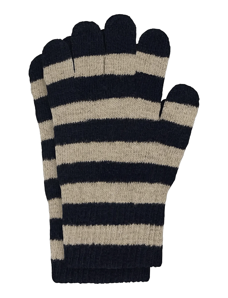 Minymo - Magic gloves knit 3-pack - handschuhe - dark sapphire - 1