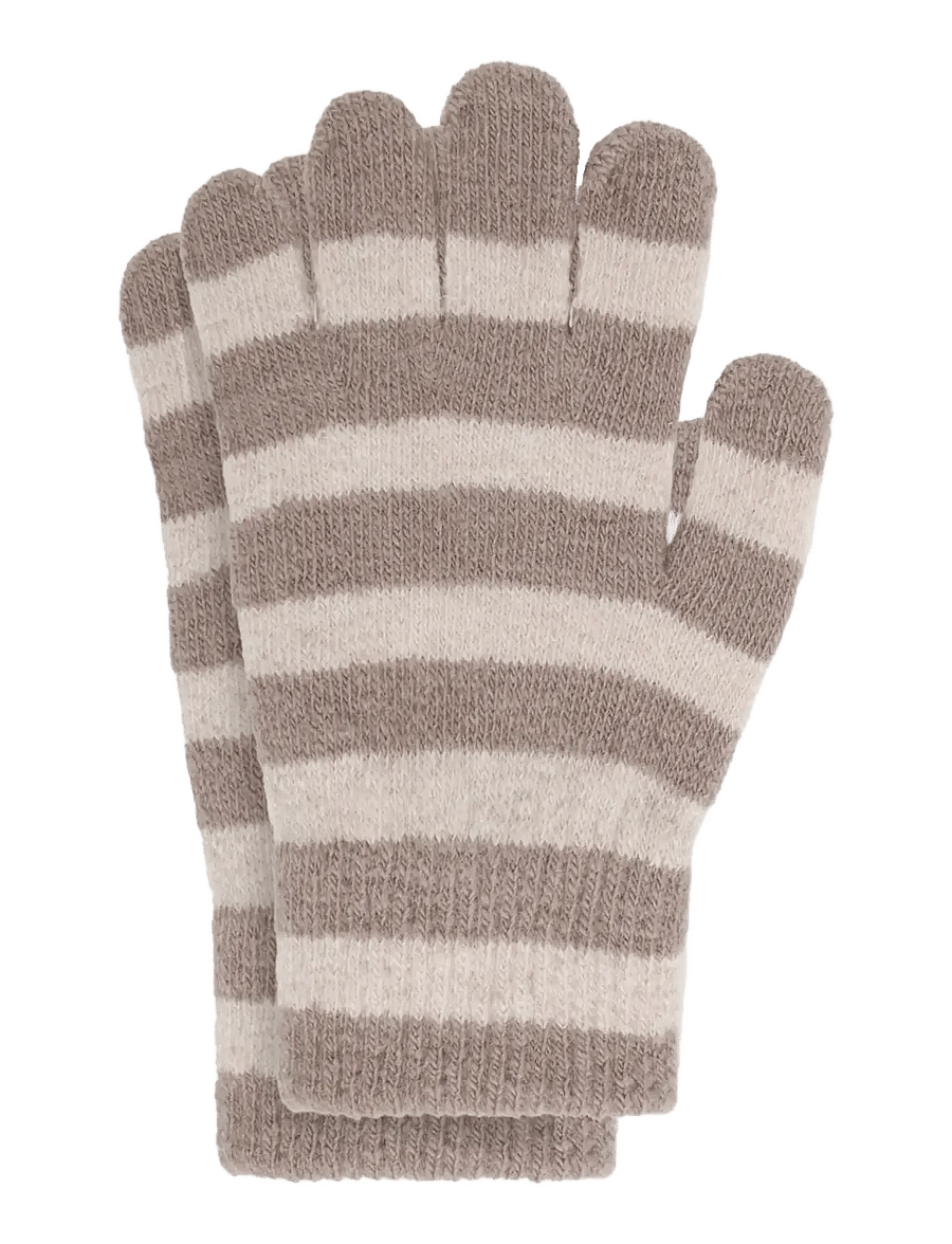 Minymo - Magic gloves knit 3-pack - handschuhe - fawn - 1