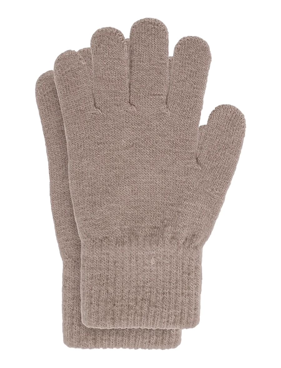 Minymo - Magic gloves knit 3-pack - handschuhe - fawn - 2