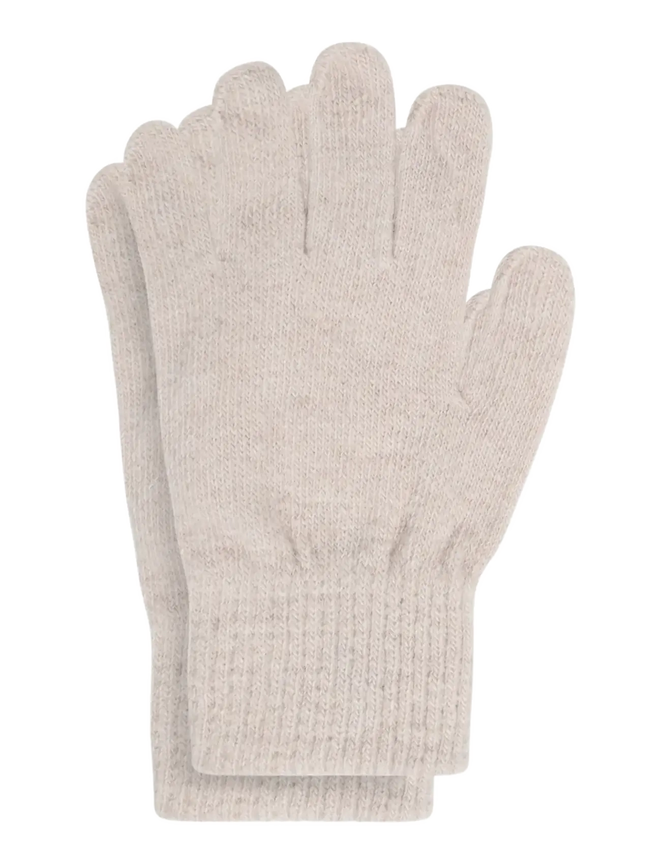 Minymo - Magic gloves knit 3-pack - gloves - fawn - 3