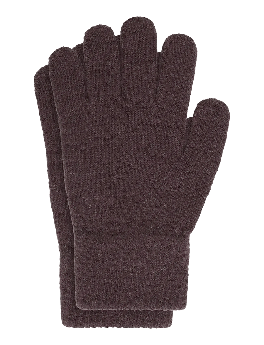 Minymo - Magic gloves knit 3-pack - handschuhe - huckleberry - 3