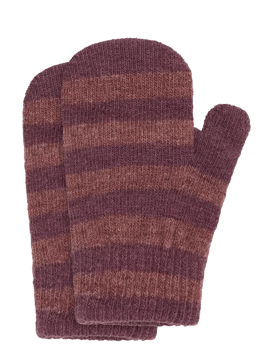 Minymo - Magic mittens knit 3-pack - handschuhe - huckleberry - 1