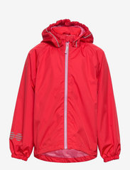 Raincoat, breathable - HIGH RED