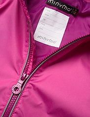 Minymo - Raincoat, breathable - rain coats - pink - 2