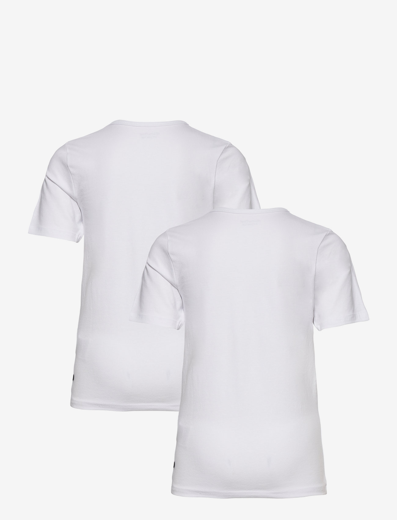 Minymo - Basic 32 -T-shirt SS (2-pack) - sügisesed riided - brilliant white - 1
