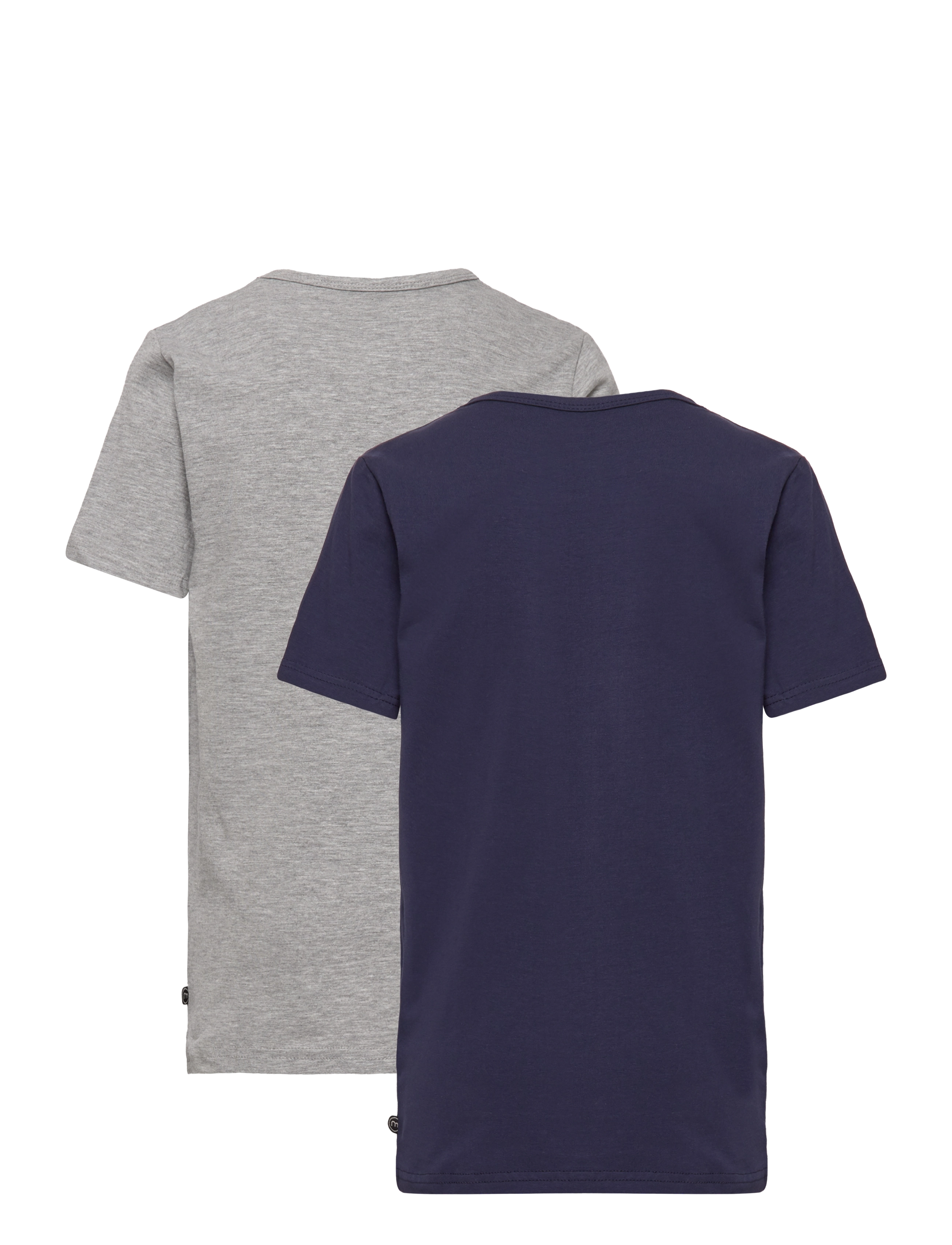 Minymo - Basic 32 -T-shirt SS (2-pack) - kortærmede t-shirts - dark navy - 2