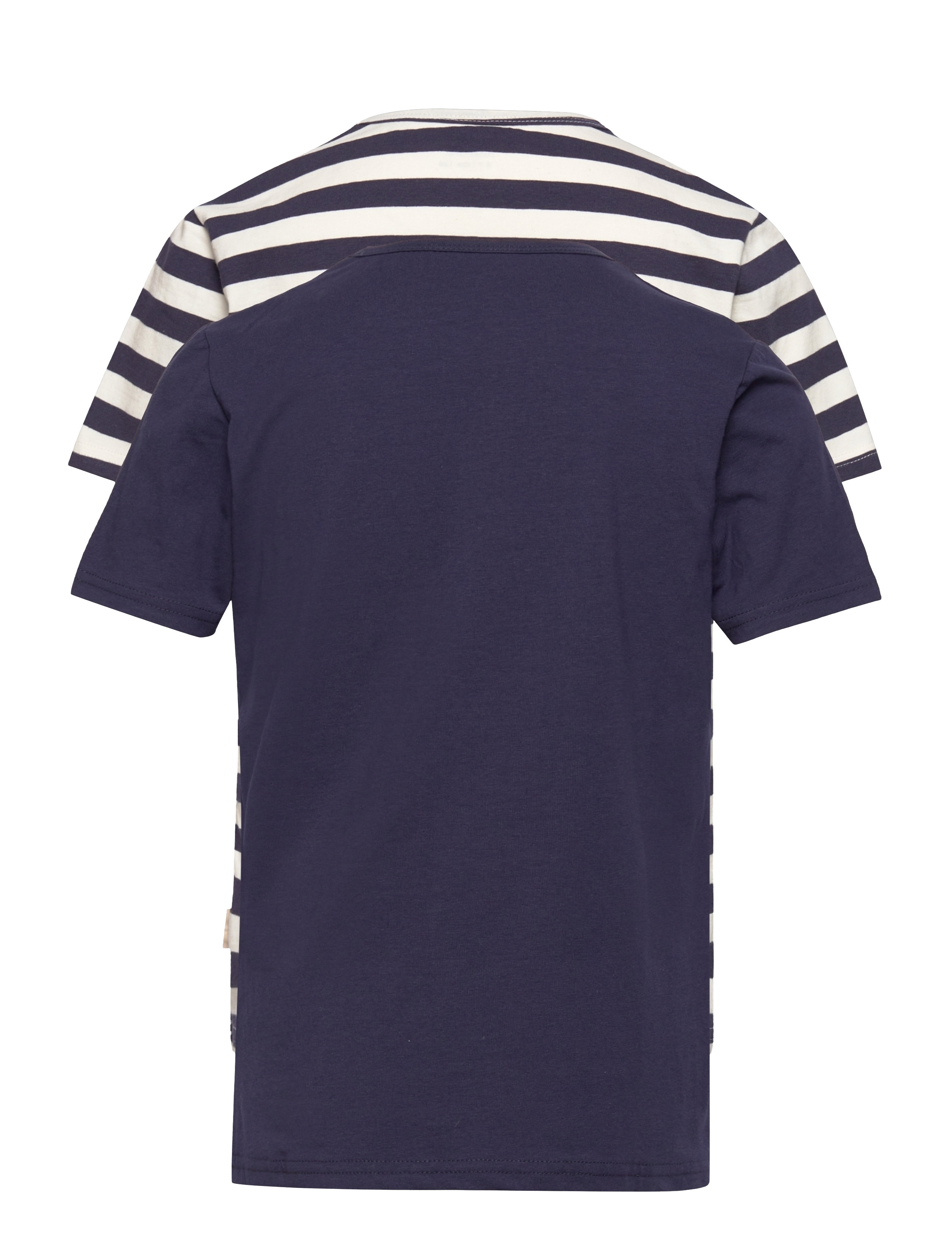 Minymo - Basic 32 -T-shirt SS (2-pack) - lühikeste varrukatega t-särgid - marshmallow - 5