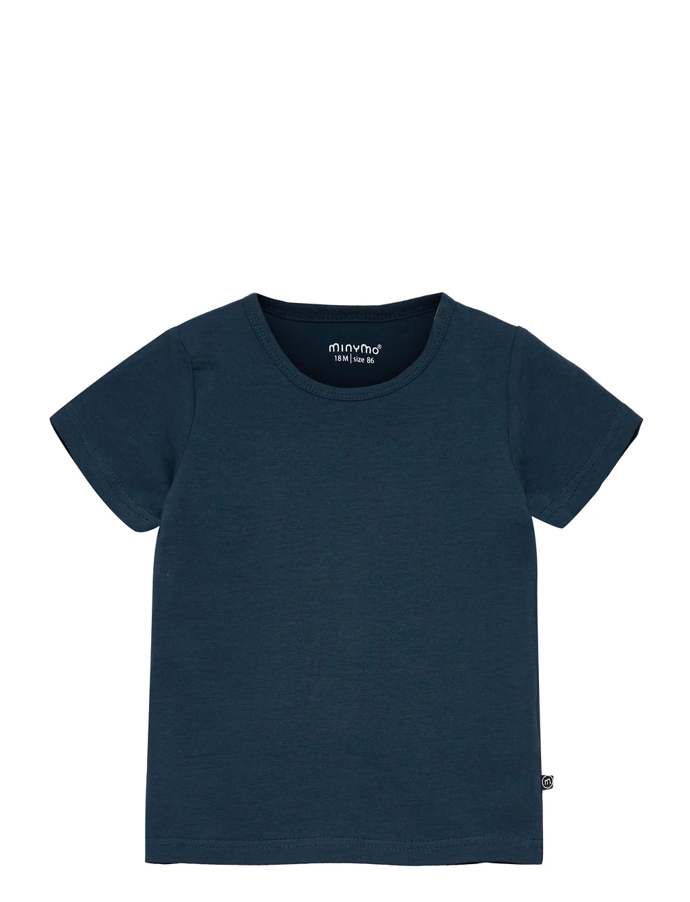 Minymo - Basic 32 -T-shirt SS (2-pack) - kortærmede t-shirts - new navy - 2