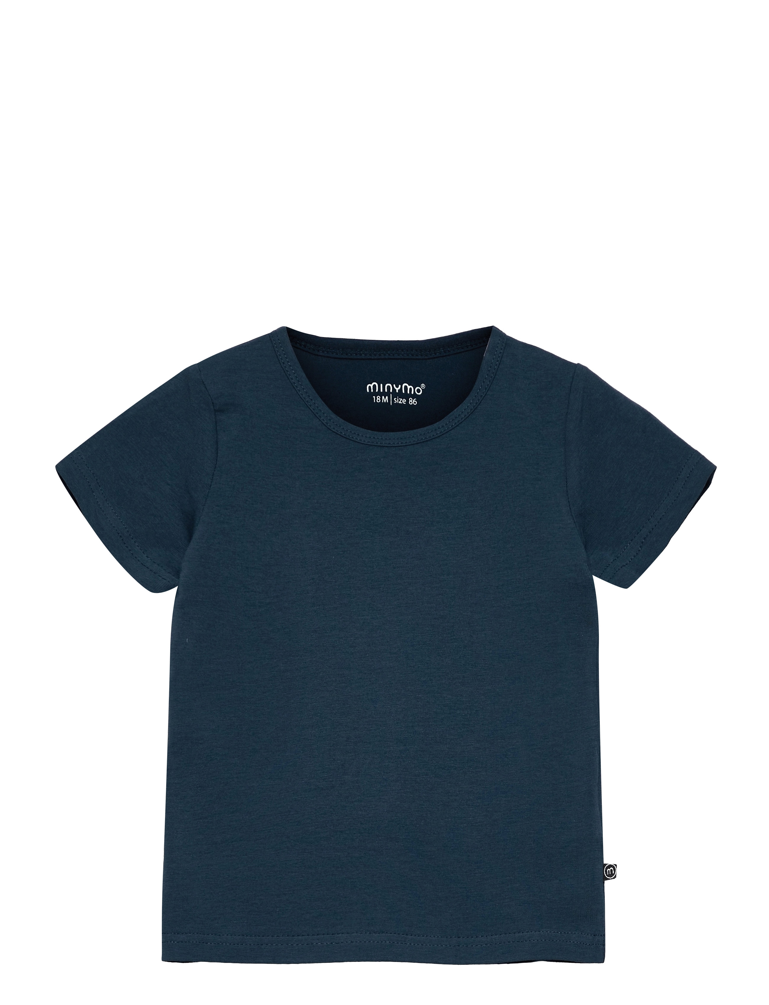 Minymo - Basic 32 -T-shirt SS (2-pack) - kortærmede t-shirts - new navy - 5