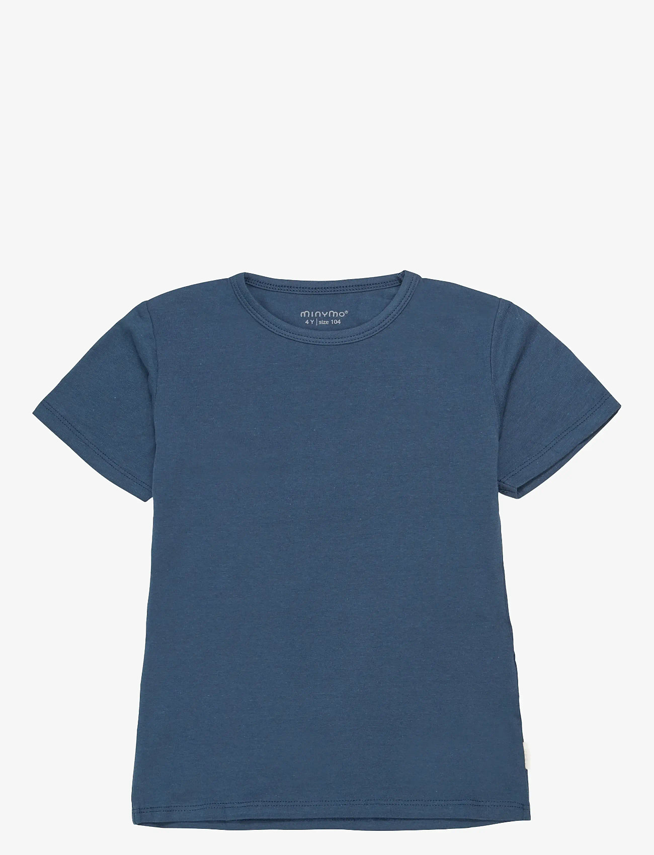 Minymo - Basic 32 -T-shirt SS (2-pack) - short-sleeved t-shirts - new navy - 1