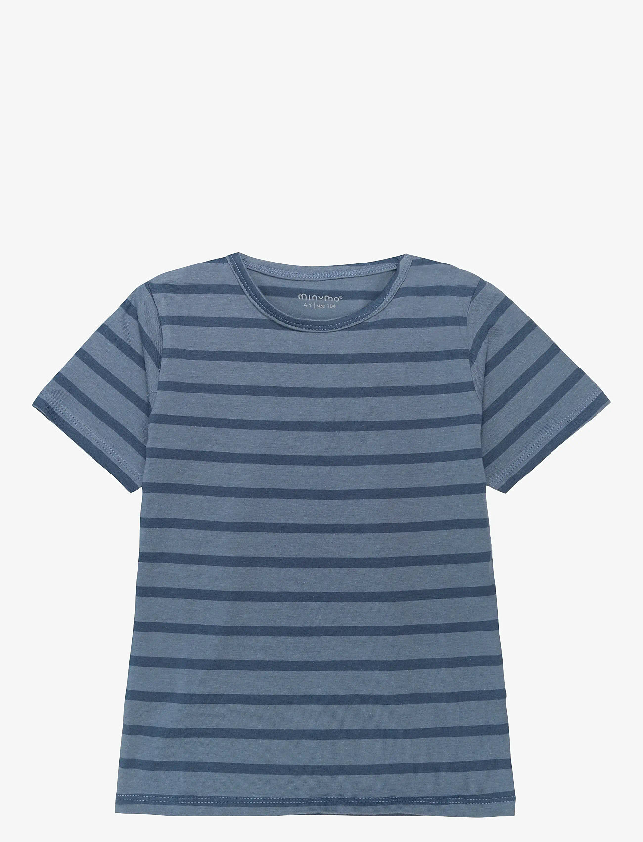 Minymo - Basic 32 -T-shirt SS (2-pack) - short-sleeved t-shirts - new navy - 2