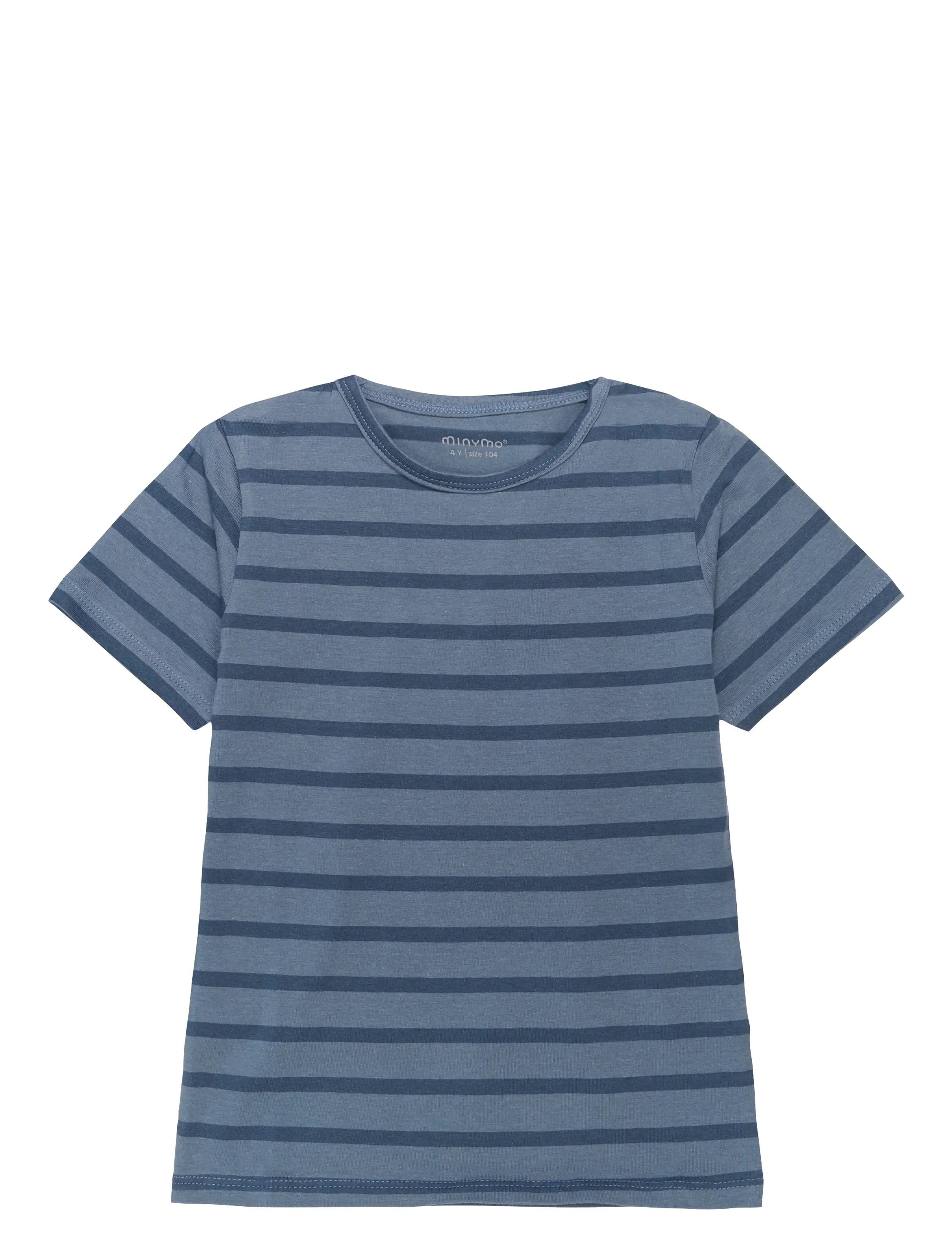 Minymo - Basic 32 -T-shirt SS (2-pack) - kortærmede t-shirts - new navy - 2