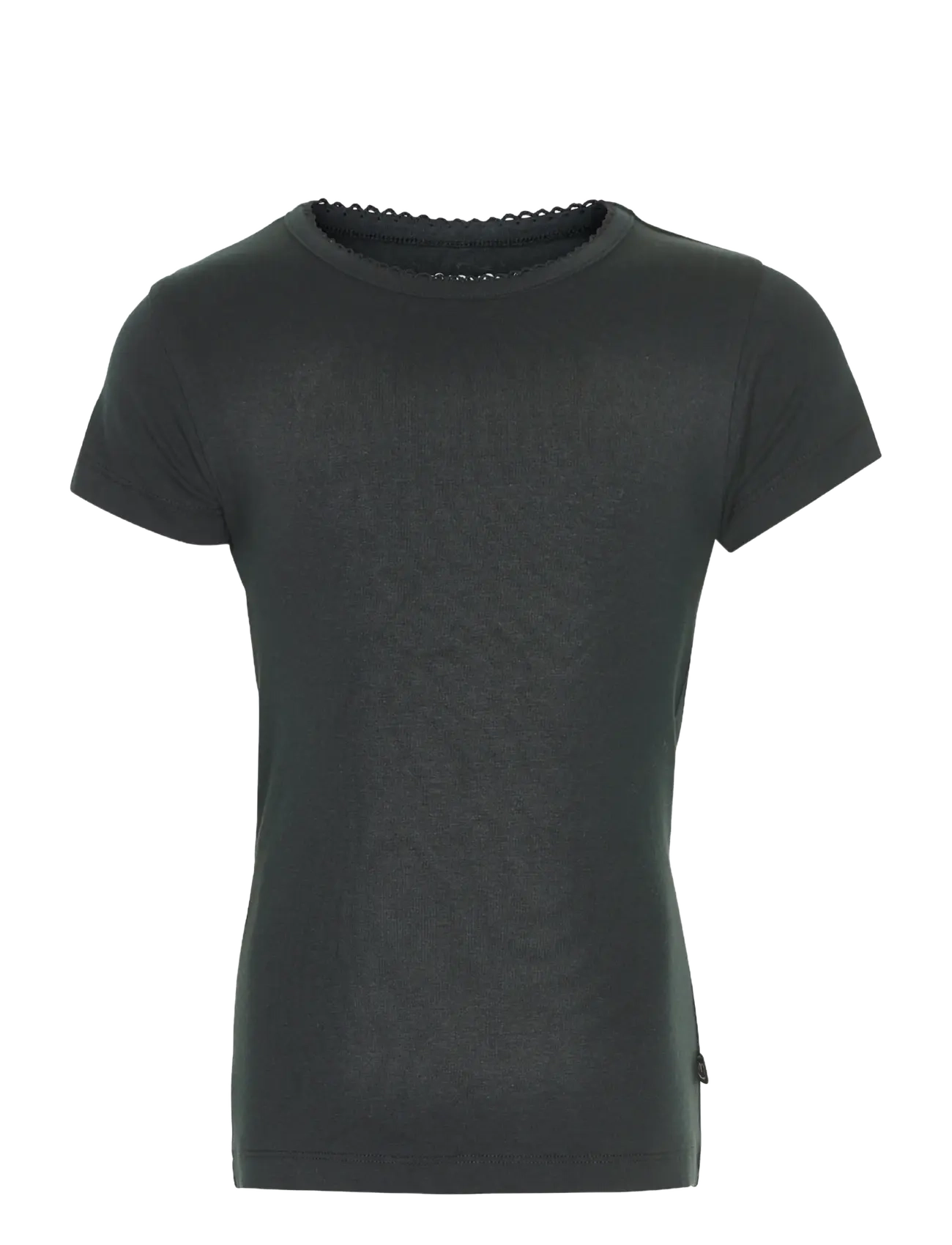 Minymo - Basic 33 -T-shirt SS (2-pack) - t-shirts - anthacite black - 3
