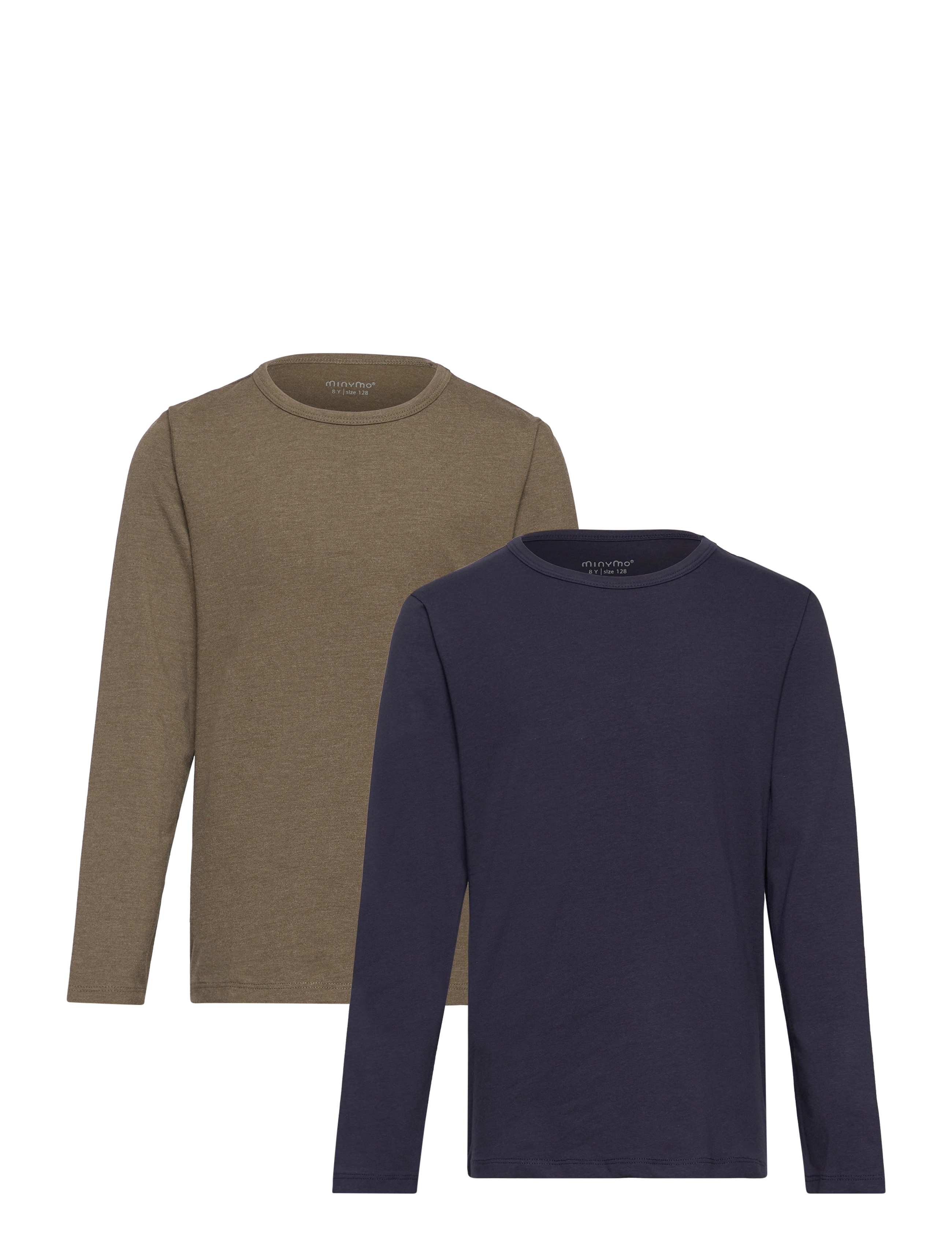 Bilde av Dark Olive Bluse Basis 34 2-pakning NOOS str. 116