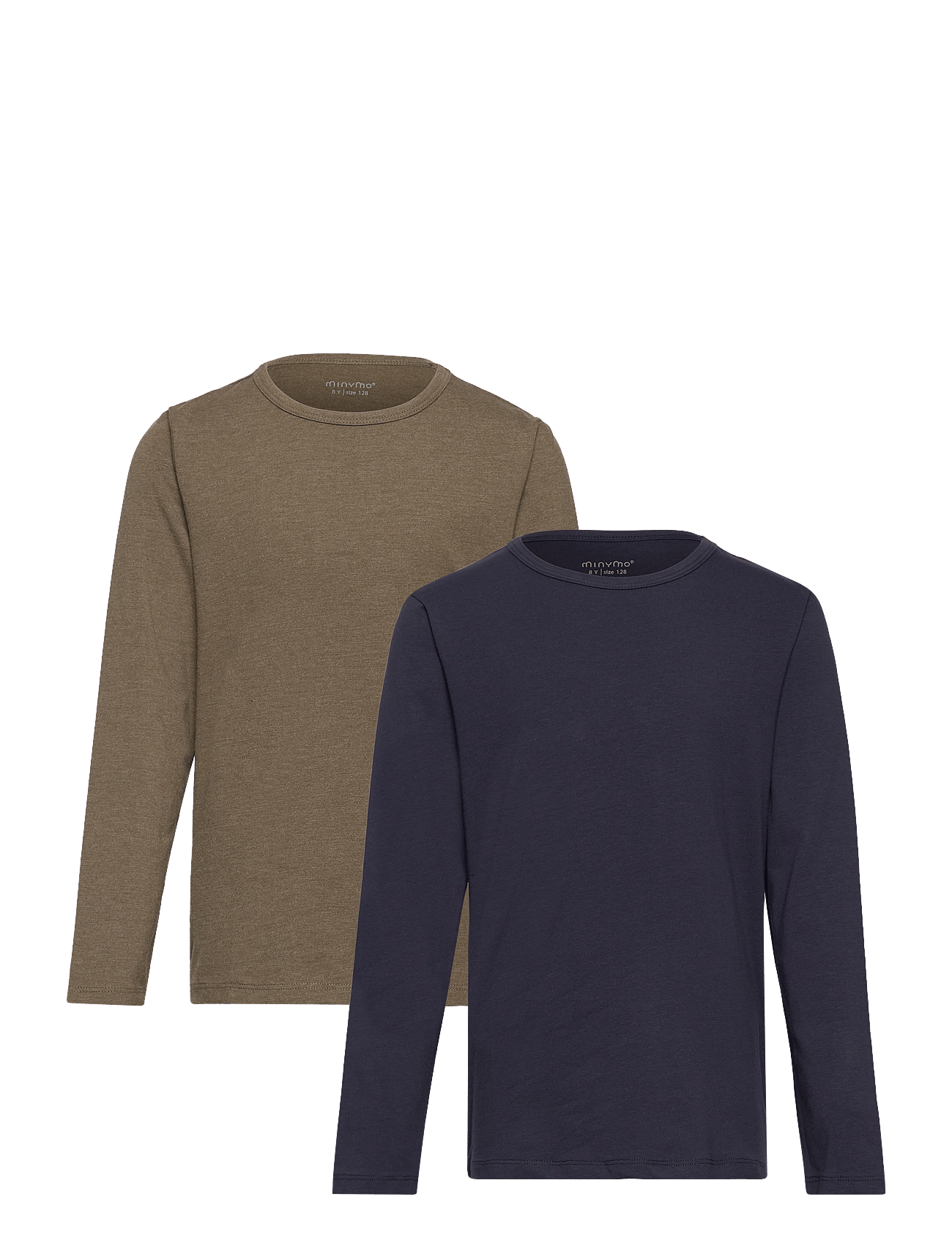 Bilde av Dark Olive Bluse Basis 34 2-pakning NOOS str. 116