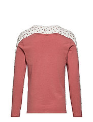 Minymo - Basic 35 -T-shirt LS (2-pack) - pikkade varrukatega t-särgid - canyon rose - 1