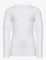 Minymo - Basic 35 -T-shirt LS (2-pack) - pitkähihaiset t-paidat - white - 2