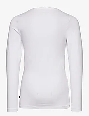 Minymo - Basic 35 -T-shirt LS (2-pack) - long-sleeved t-shirts - white - 3
