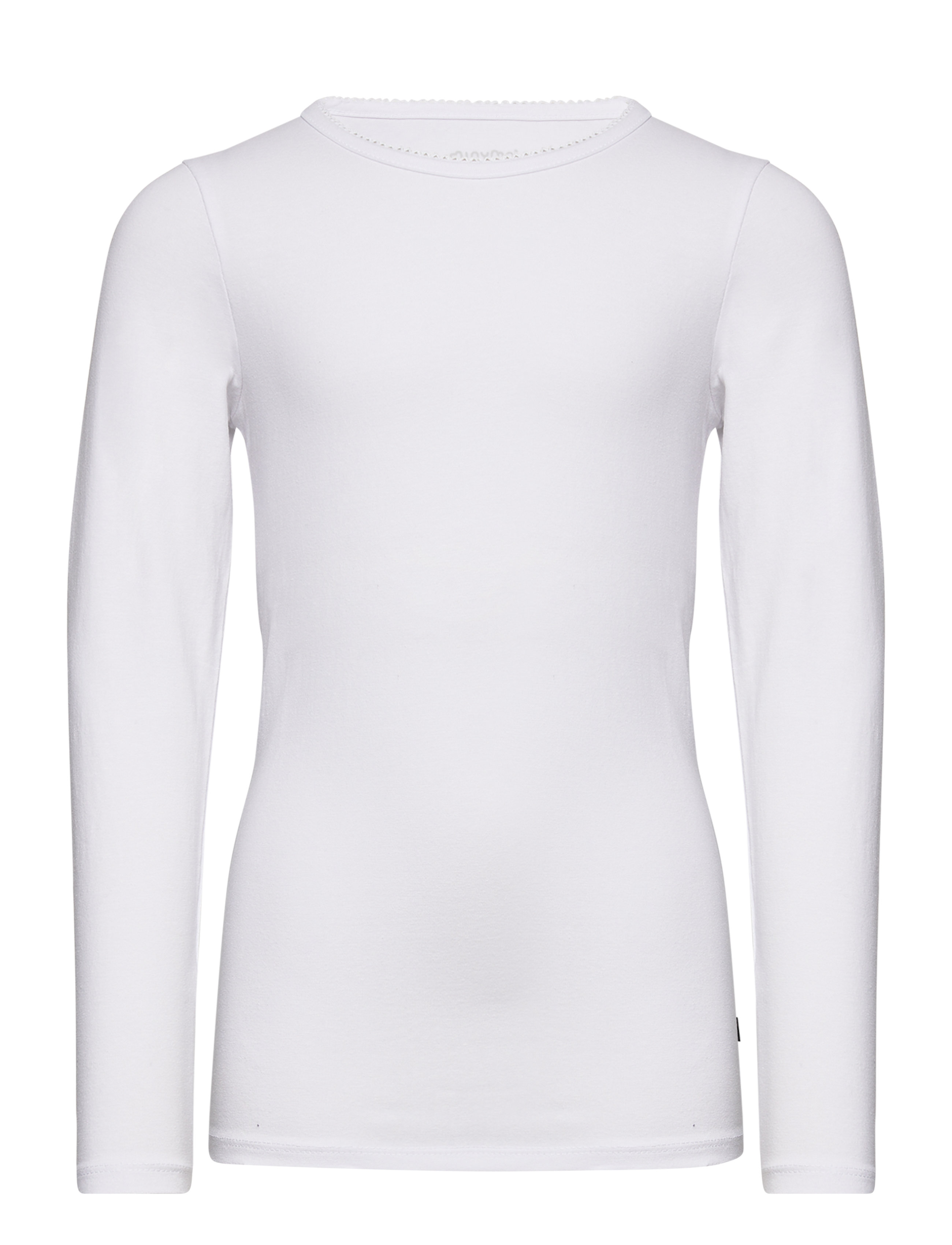Minymo - Basic 35 -T-shirt LS (2-pack) - langärmelig - white - 2