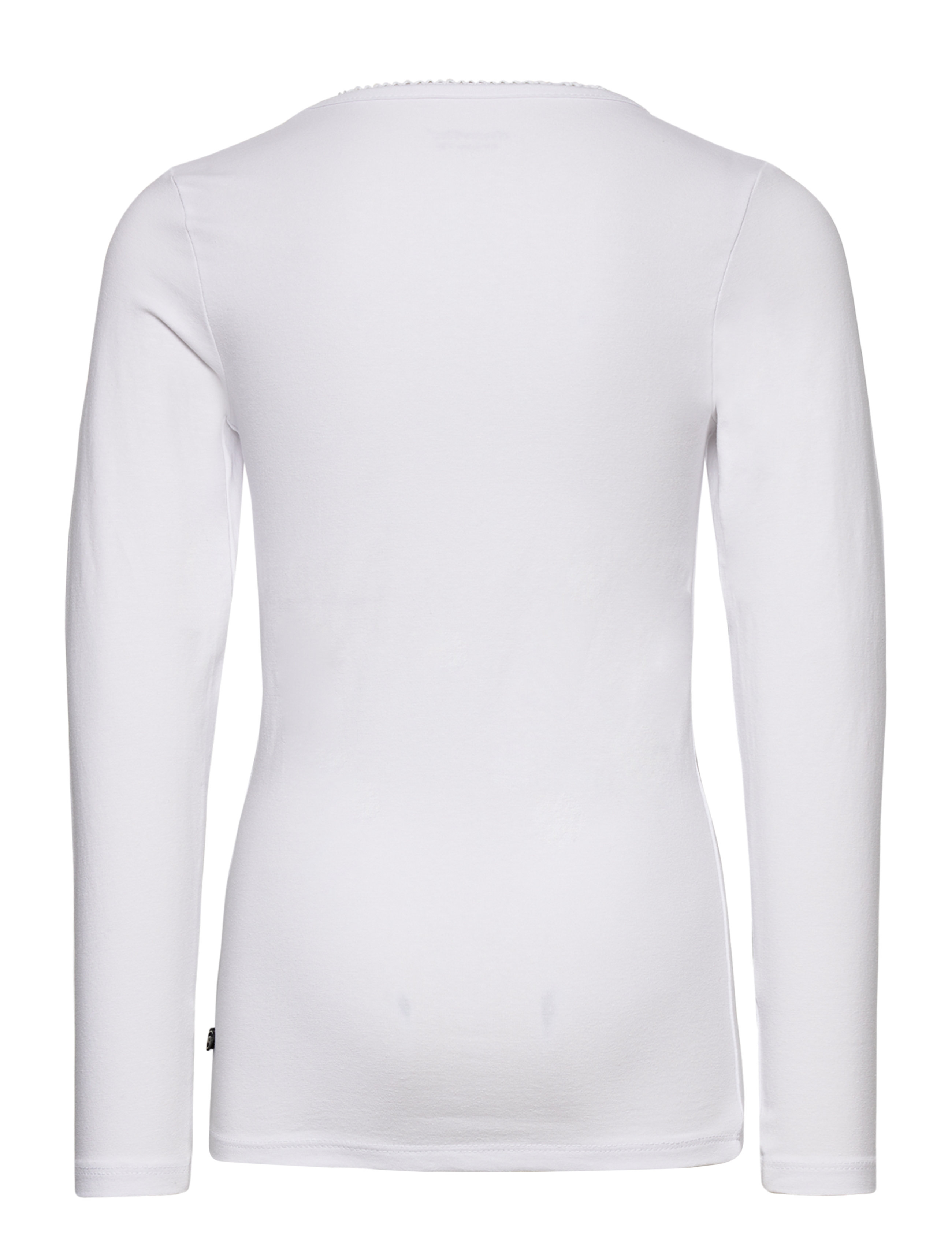 Minymo - Basic 35 -T-shirt LS (2-pack) - langärmelig - white - 3