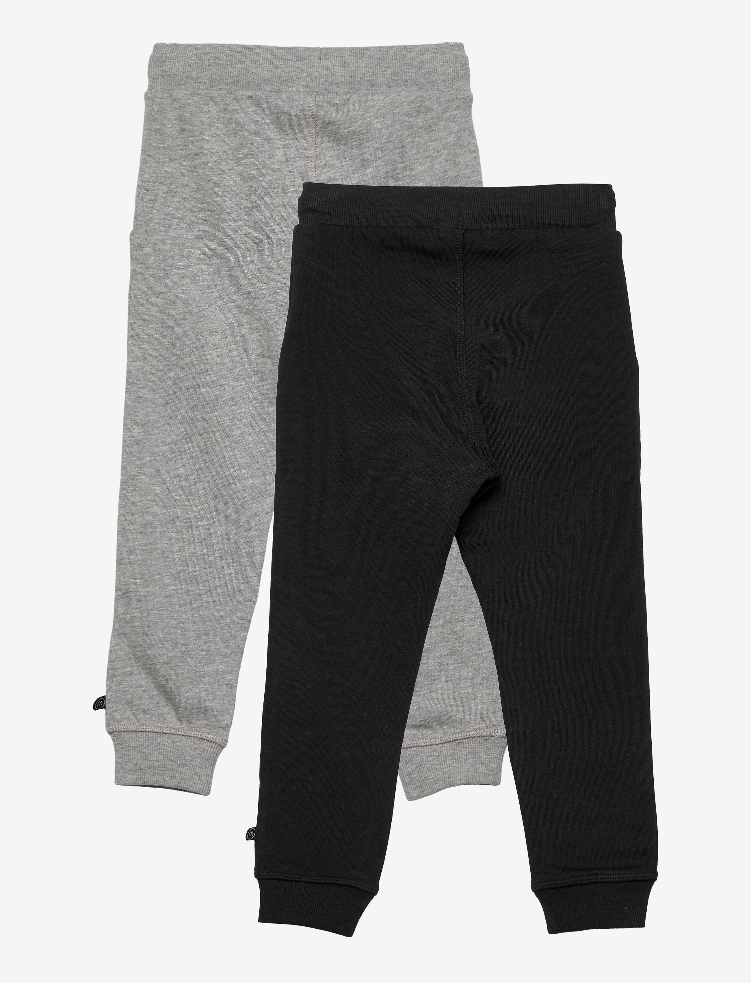 Minymo - Basic 36 -Sweat pant (2-pack) - jogginghosen - anthacite black - 1