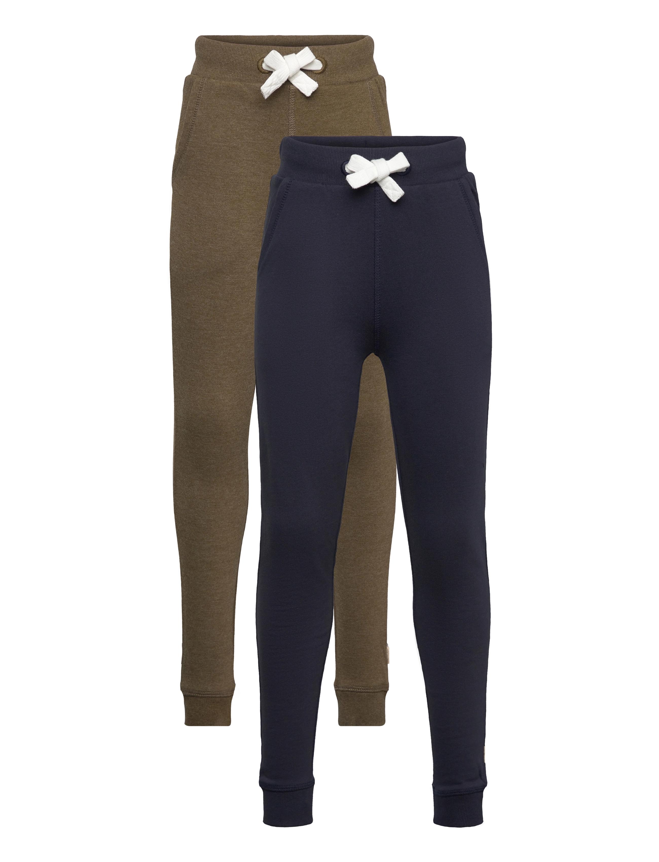 MINYMO Basic 36 -Sweat Hose (2-Pack) Navy - 104 - Kinder