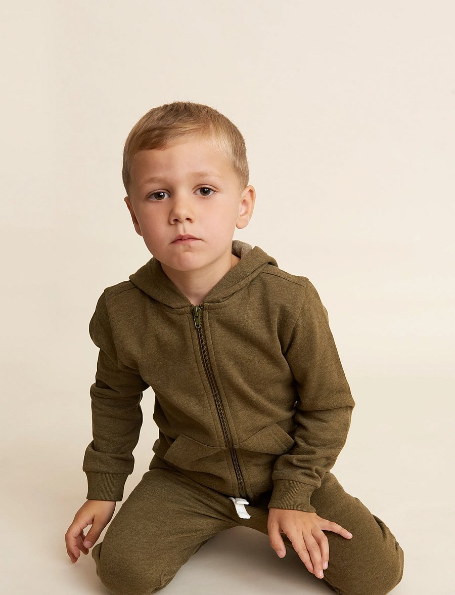 Minymo - Basic 36 -Sweat pant (2-pack) - jogginghosen - dark olive - 0