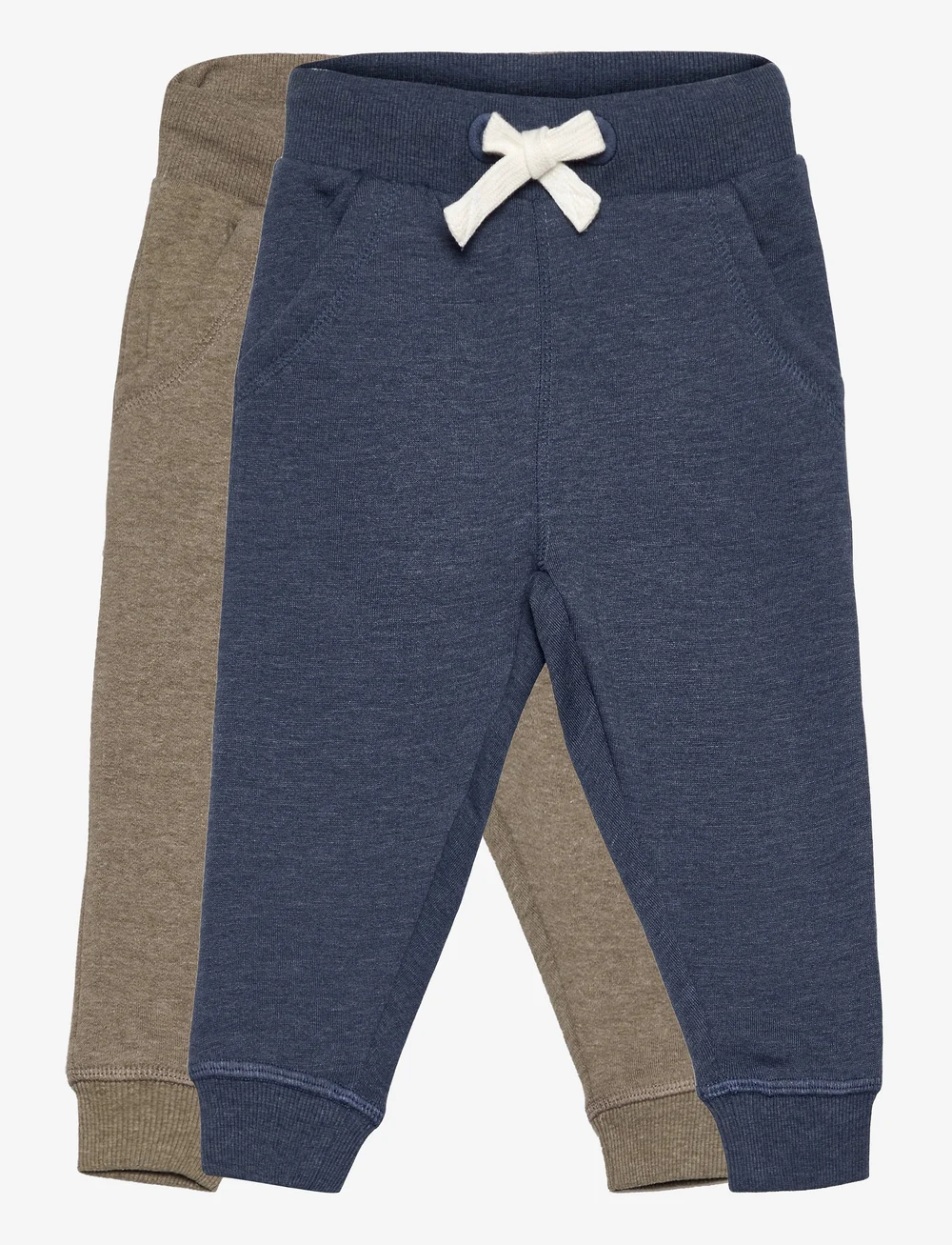 Minymo - Basic 36 -Sweat pant (2-pack) - verryttelyhousut - ensign blue - 0