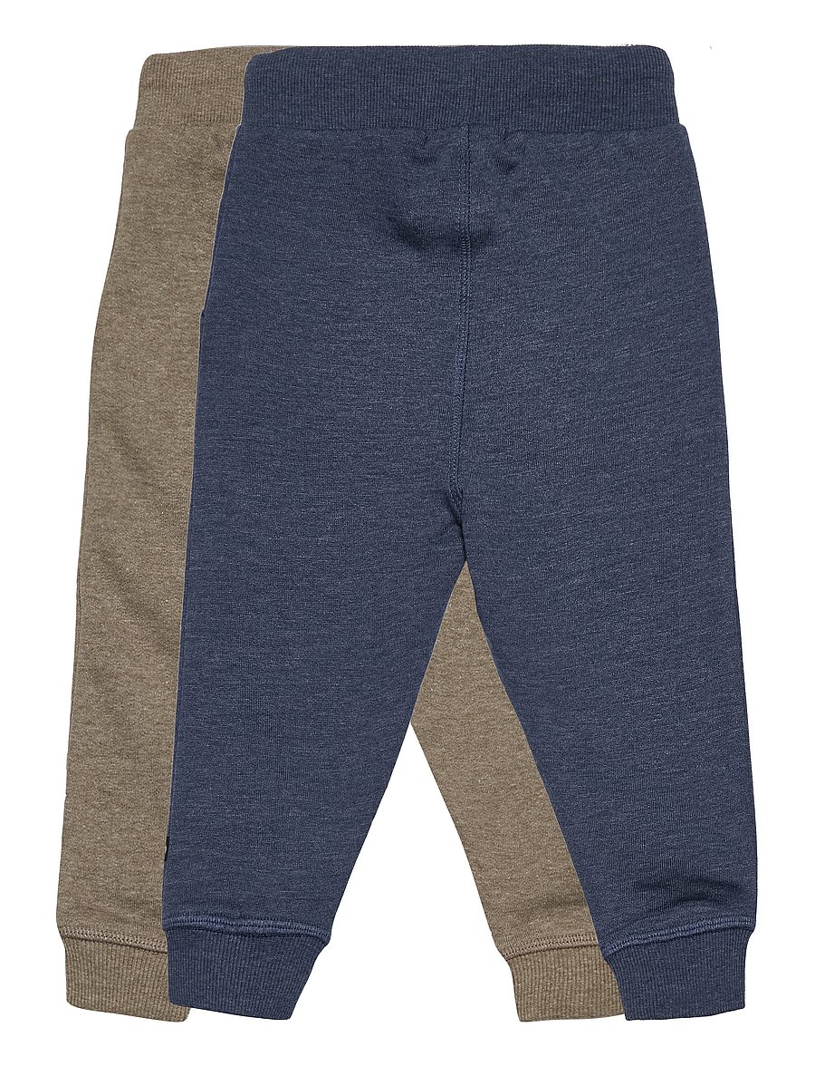 Minymo - Basic 36 -Sweat pant (2-pack) - jogginghosen - ensign blue - 1