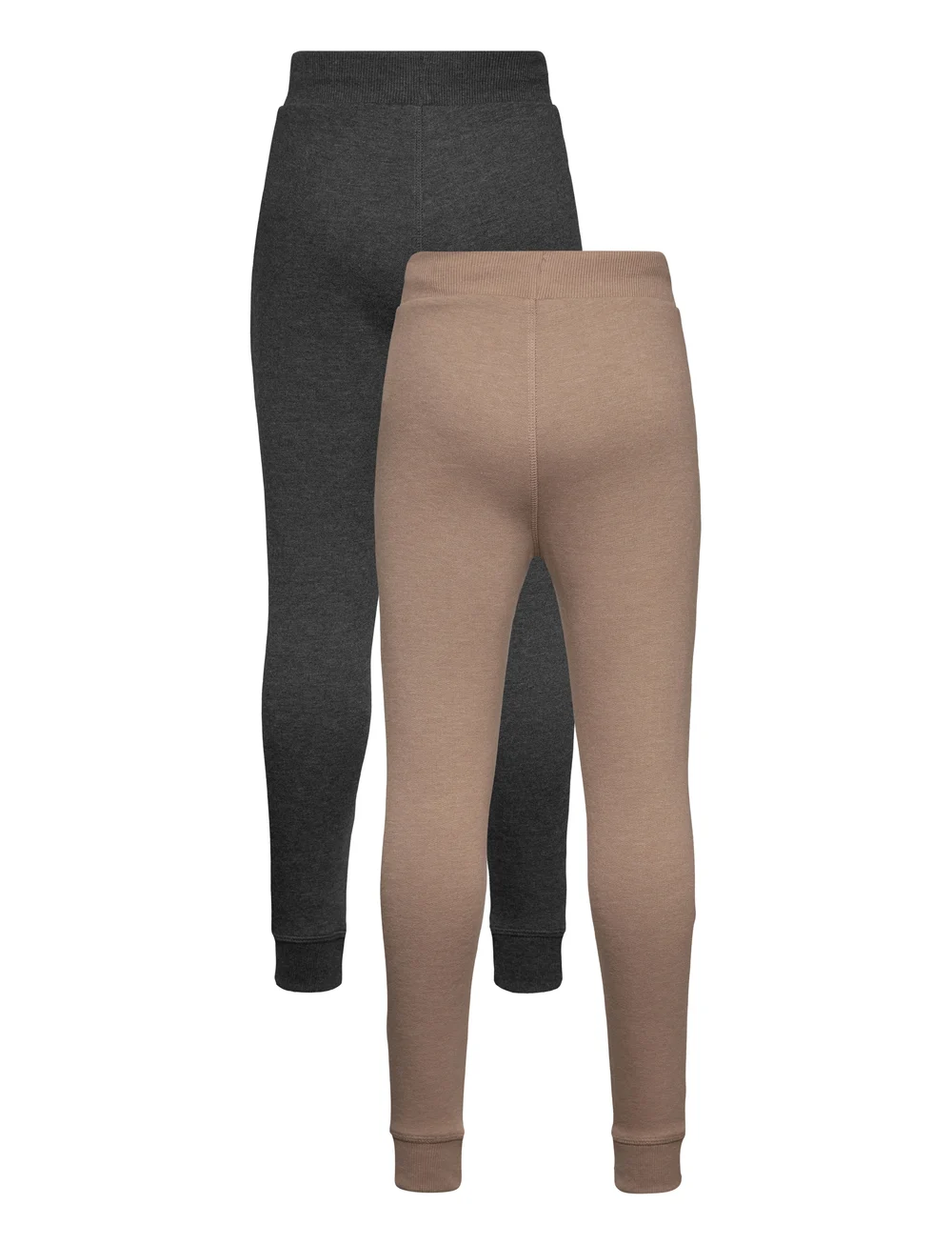 Minymo - Basic 36 -Sweat pant (2-pack) - sweatpants - fossil - 1