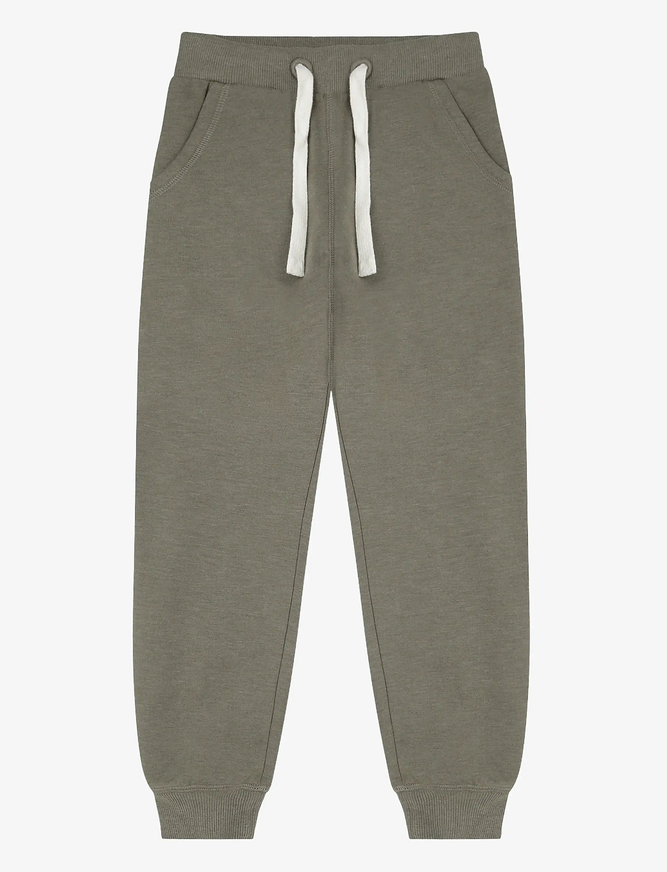 Minymo - Basic 36 -Sweat pant (2-pack) - sweatpants - vetiver - 3