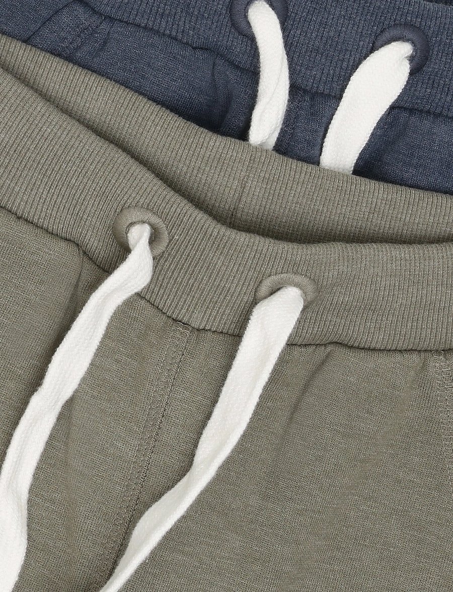 Minymo - Basic 36 -Sweat pant (2-pack) - dressipüksid - vetiver - 4