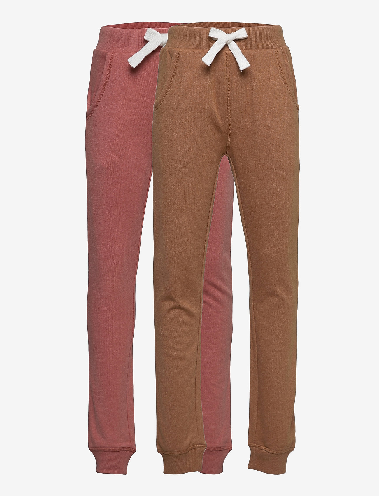 Minymo - Basic 37 -Sweat pant (2-pack) - lowest prices - canyon rose - 0