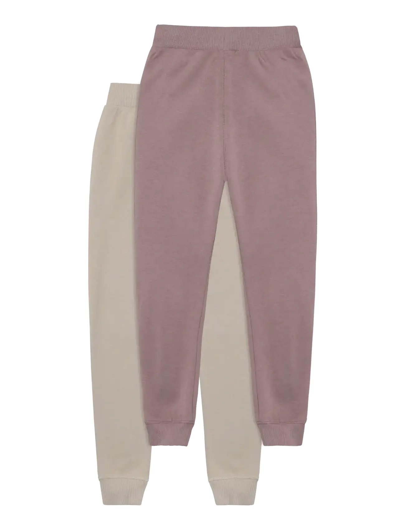 Minymo - Basic 37 -Sweat pant (2-pack) - jogginghosen - elderberry - 1