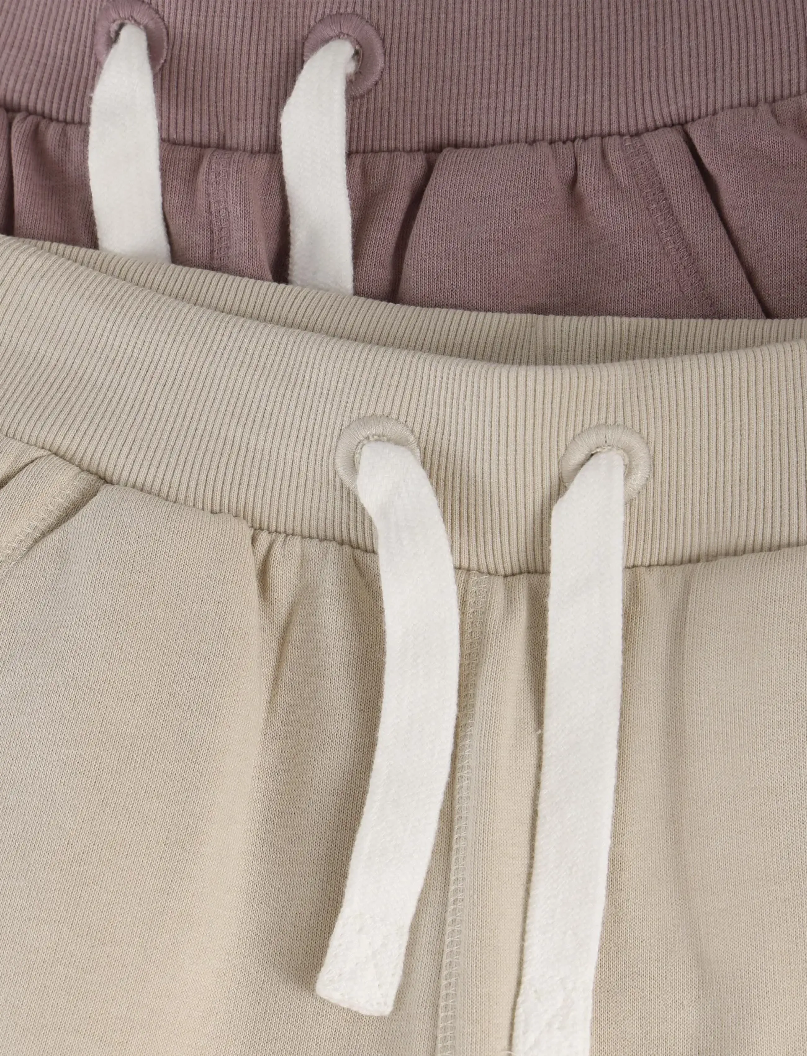 Minymo - Basic 37 -Sweat pant (2-pack) - jogginghosen - elderberry - 4