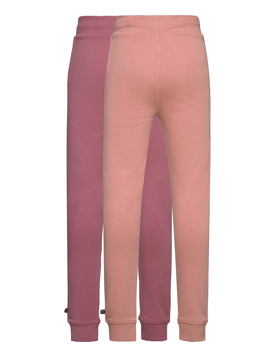 Minymo - Basic 37 -Sweat pant (2-pack) - hosen-multipack - mesa rose - 3