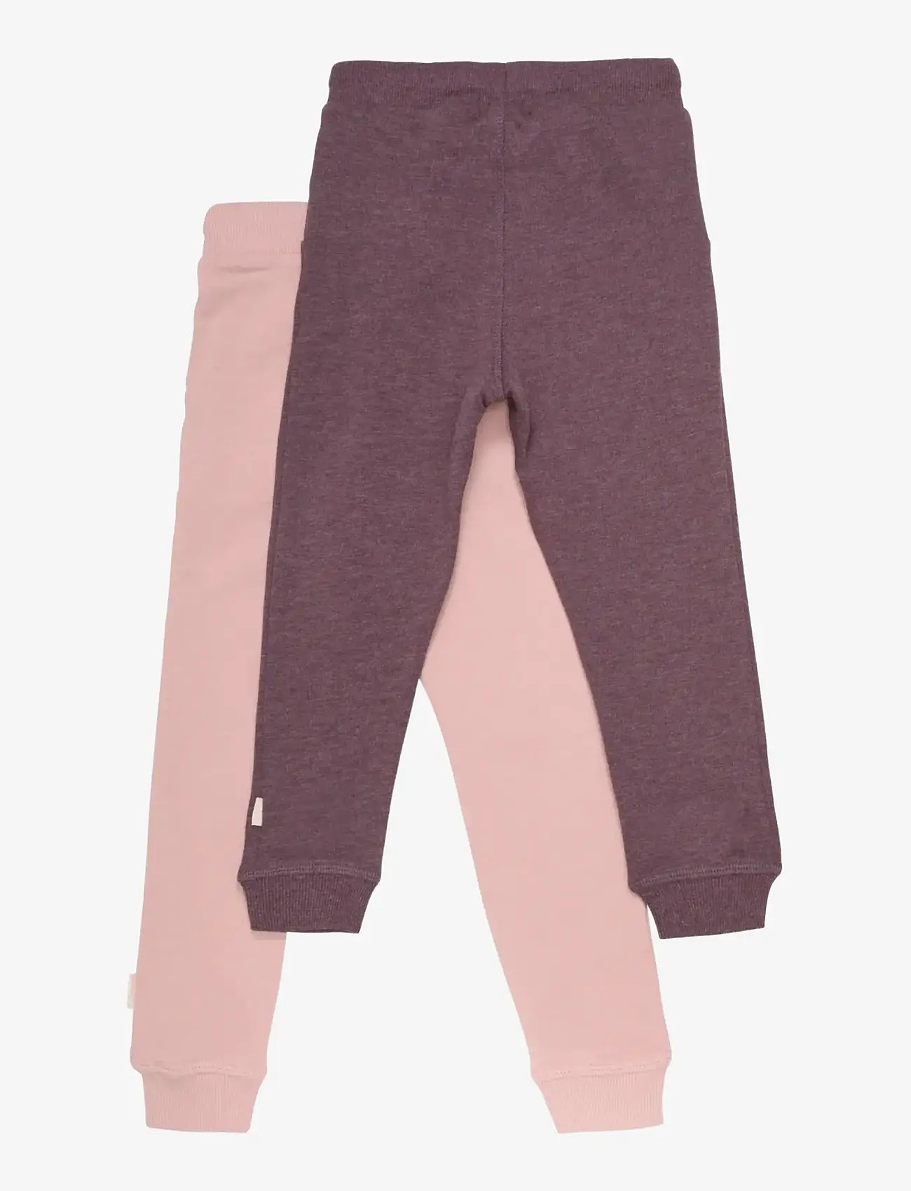 Minymo - Basic 37 -Sweat pant (2-pack) - die niedrigsten preise - misty rose - 1