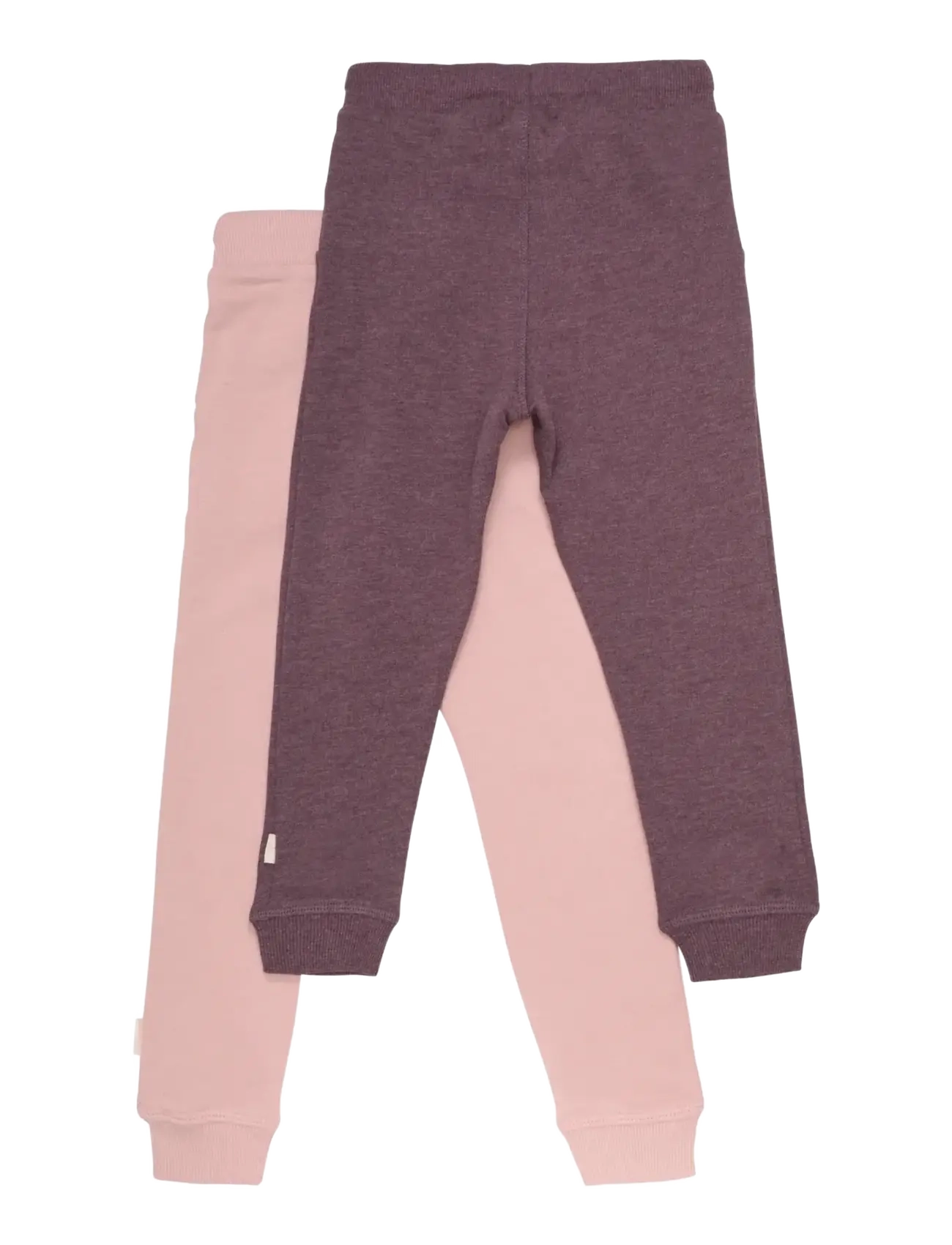Minymo - Basic 37 -Sweat pant (2-pack) - nederdelar - misty rose - 1