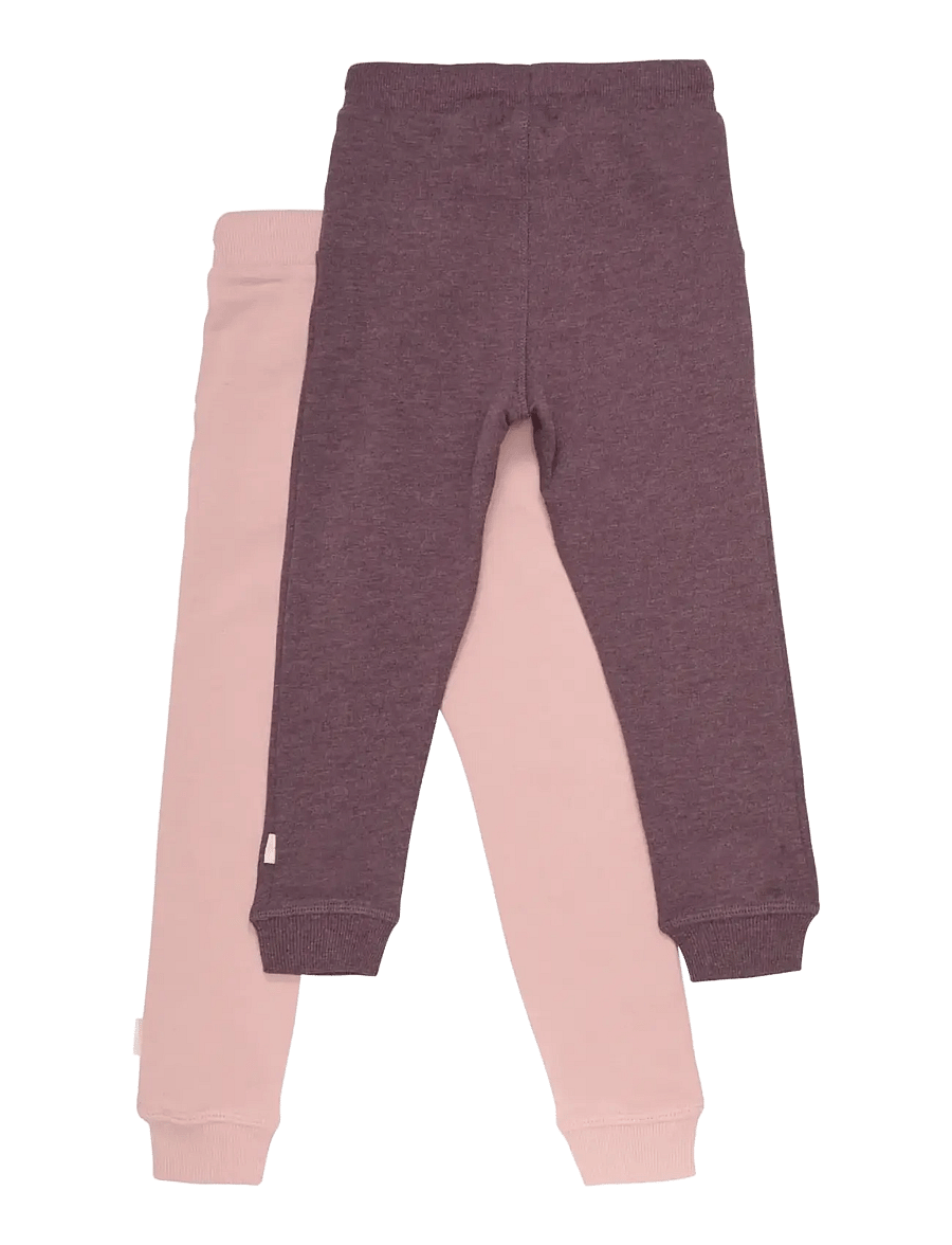 Minymo - Basic 37 -Sweat pant (2-pack) - underdelar i multipack - misty rose - 1