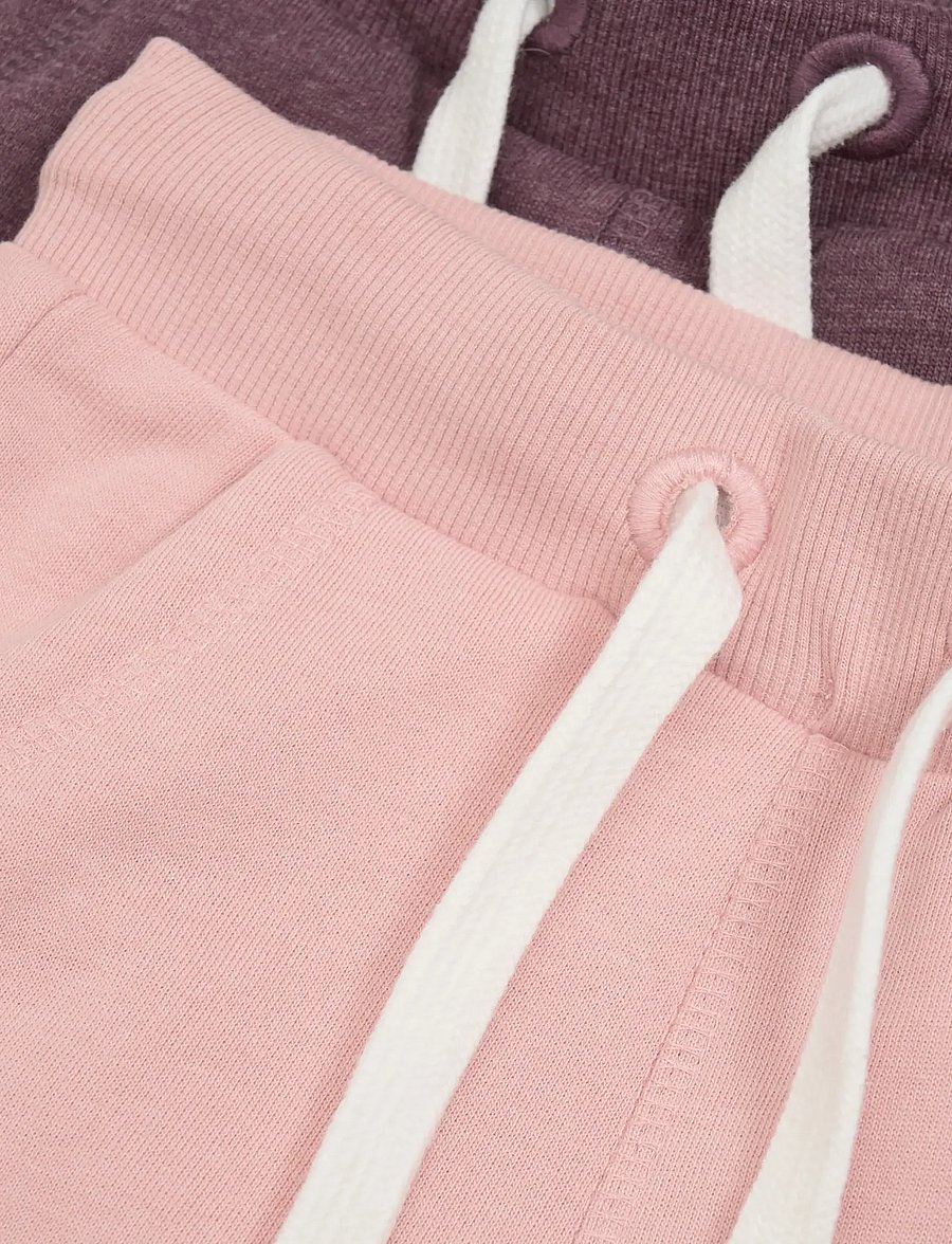 Minymo - Basic 37 -Sweat pant (2-pack) - underdelar i multipack - misty rose - 4