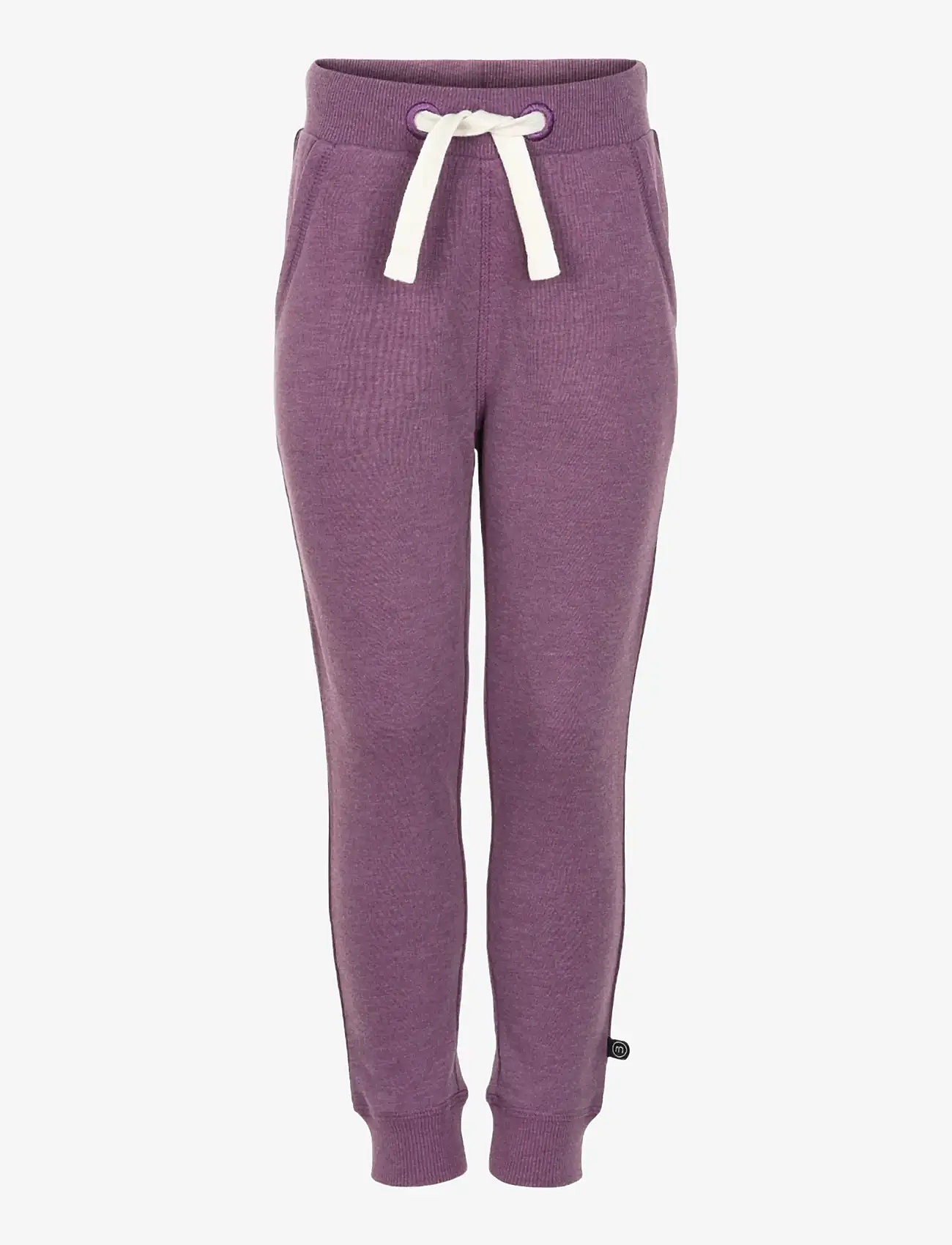 Minymo - Basic 37 -Sweat pant (2-pack) - laveste priser - purple - 1