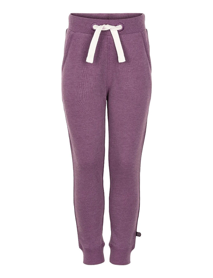 Minymo - Basic 37 -Sweat pant (2-pack) - hosen-multipack - purple - 1