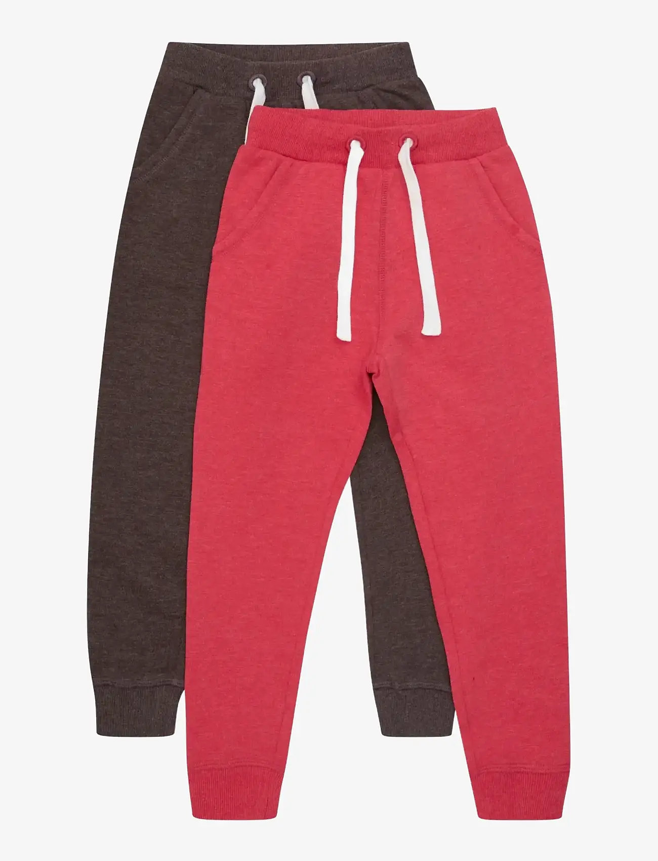 Minymo - Basic 37 -Sweat pant (2-pack) - laveste priser - tomato puree - 0