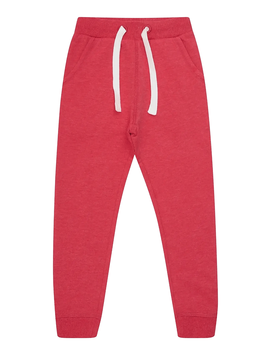 Minymo - Basic 37 -Sweat pant (2-pack) - mitmepakendiga püksid - tomato puree - 2