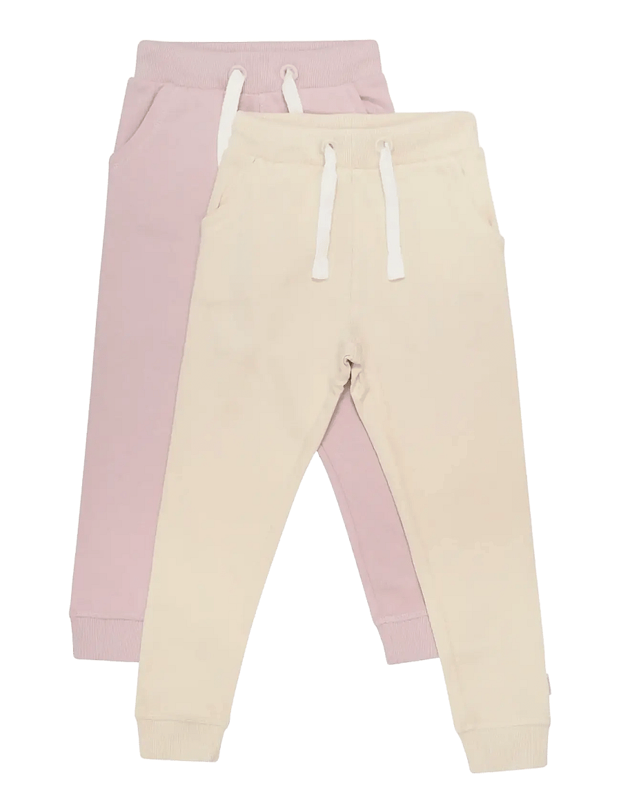 Minymo - Basic 37 -Sweat pant (2-pack) - hosen-multipack - violet ice - 0